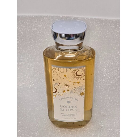 Bath & Body Works Golden Eclipse Aloe & Vitamin E Shower Gel 10 Fl Oz Body Wash - Picture 1 of 2